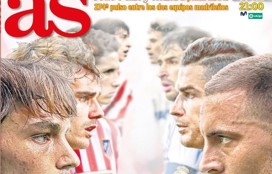 Robbantott a spanyol sportlap: Cristiano Ronaldo Real Madrid-mezben pózol a címlapon