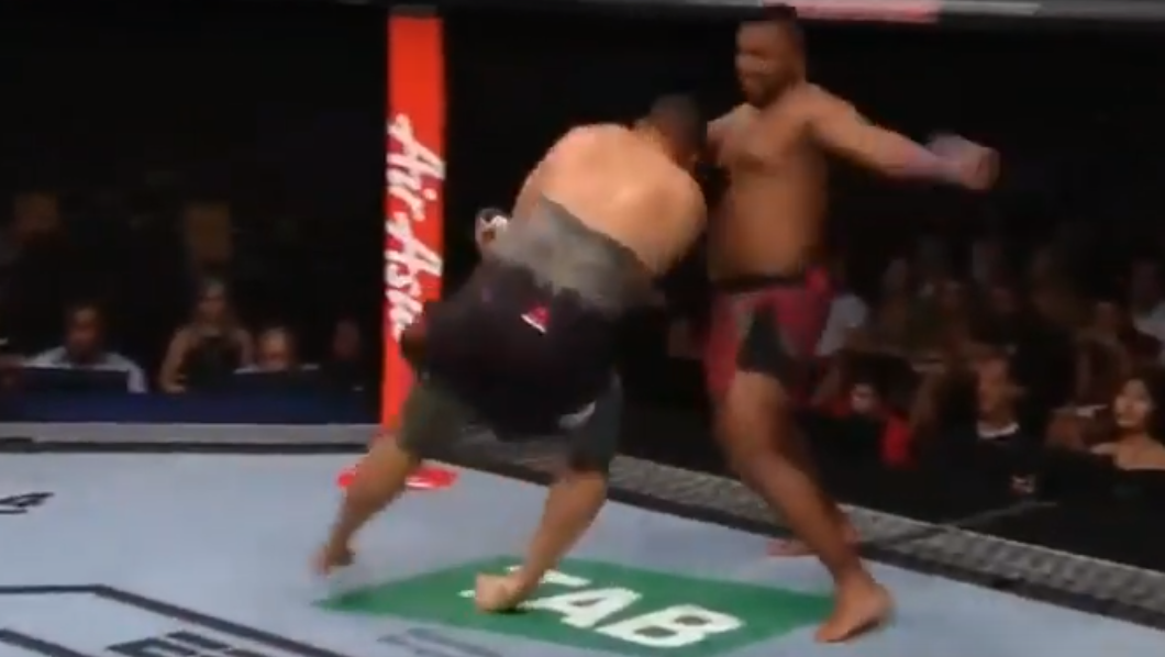 Egyetlen bombával merevre ütötte ellenfelét a UFC nehézsúlyú harcosa – VIDEÓ
