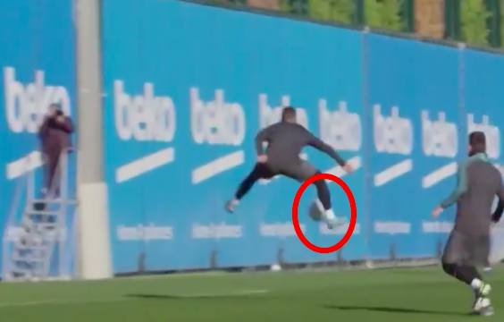 Luis Suárez akkora gólt lőtt a Barcelona edzésén, hogy azt egyetemen fogják tanítani – VIDEÓ