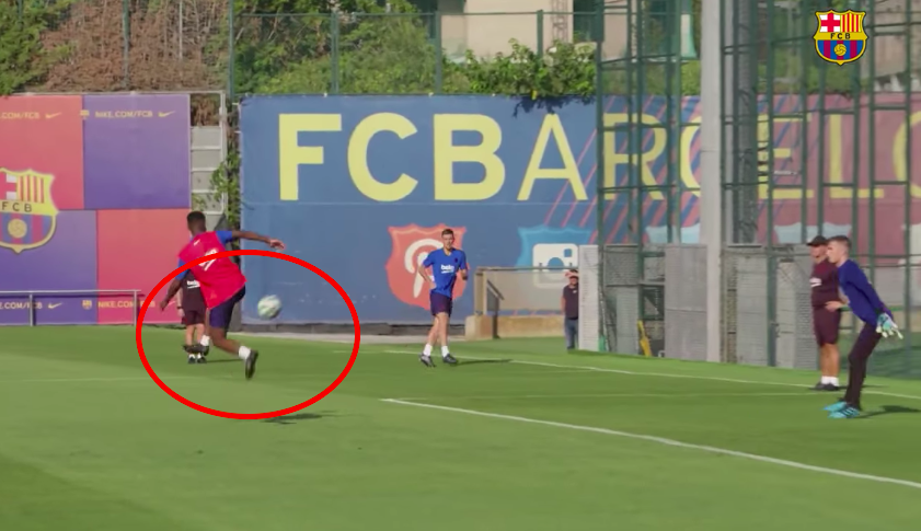 FC Barcelona: edzésen lőtt fantasztikus gólt Ansu Fati – VIDEÓ