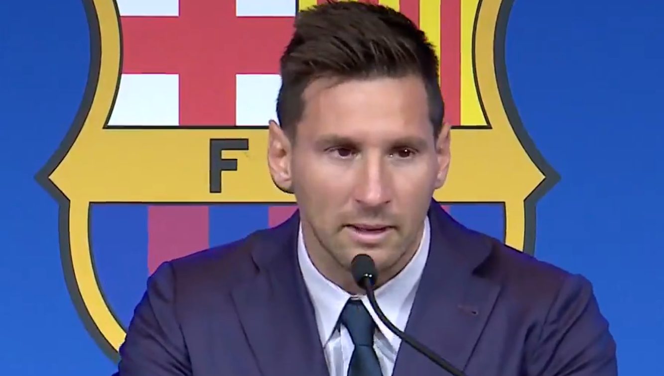 Lionel Messi drámája: elképesztő vallomás a zokogós búcsúbeszédben