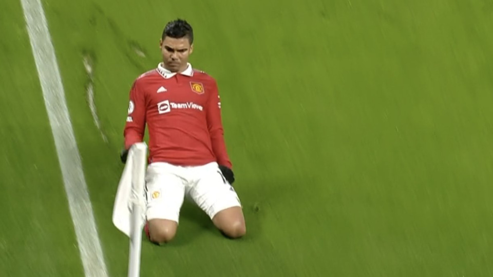 Ha nincs Ronaldo, Casemiro robban be a kapu elé Manchesterben – VIDEÓ