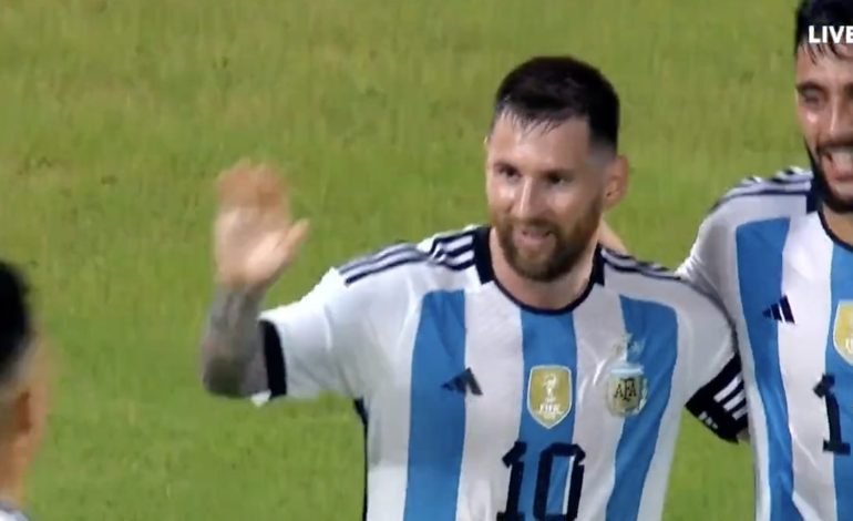 Argentin válogatott: Messi onnan lőtt gólt, ahonnan akart – VIDEÓ
