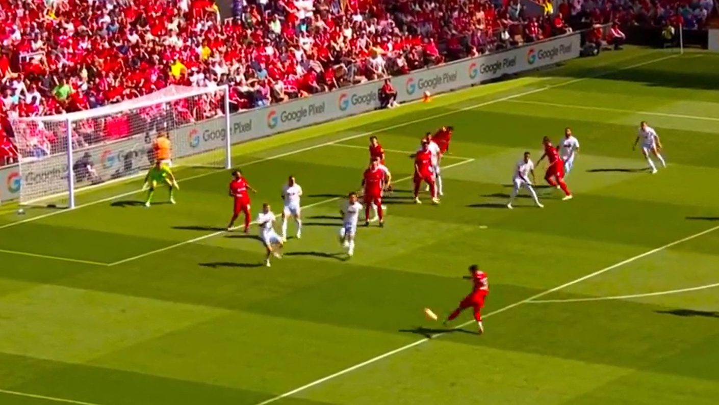 Kell némi idő, hogy feldolgozzuk, mekkora gólt lőtt Szoboszlai Liverpoolban – VIDEÓ